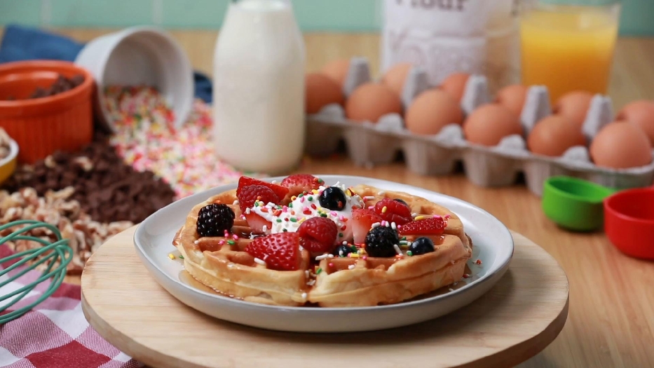 Breakfast waffle: the expert brunch-er