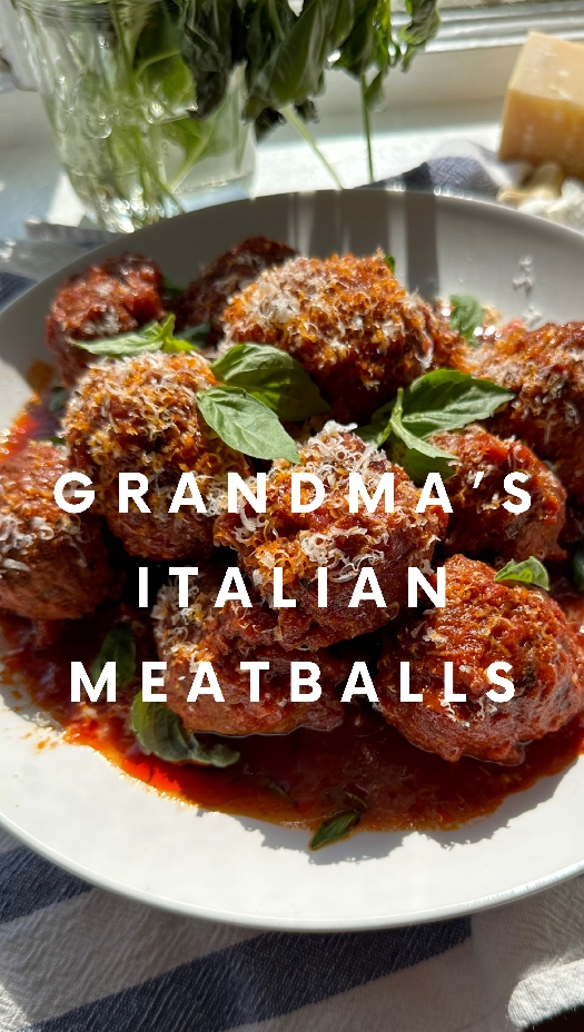Classic italian meatballs