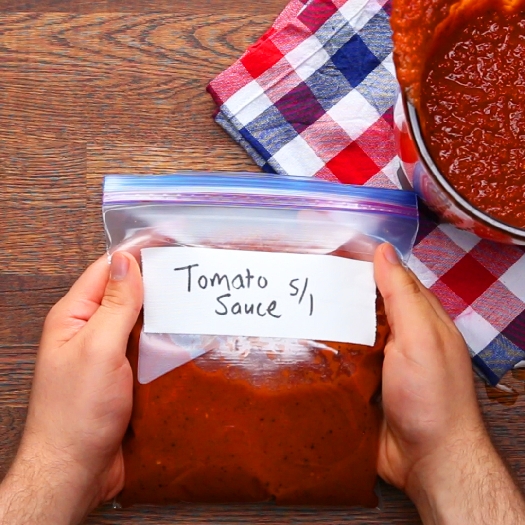 Veggie-packed tomato sauce