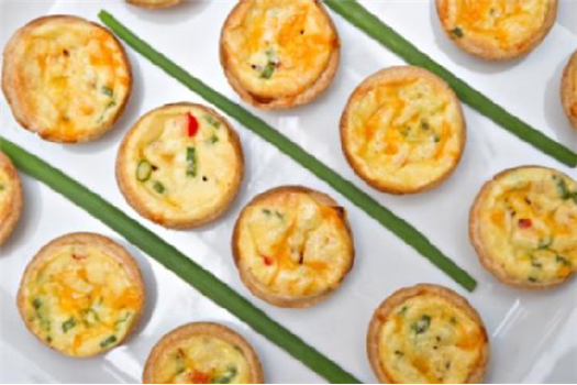 Miniature Vegetable Quiches