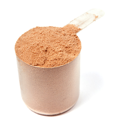 Chocolate protein powder