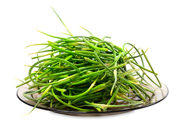 garlic scapes