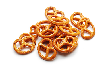 finely crushed pretzels