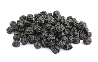 Dried blueberries