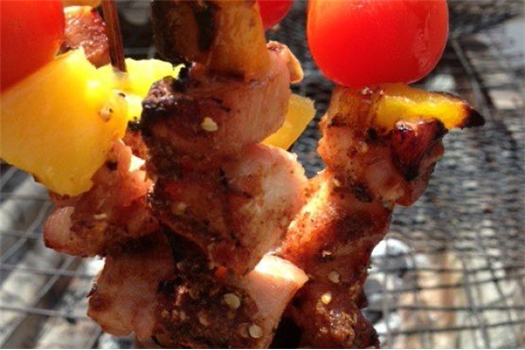 Chicken and Mango Skewer