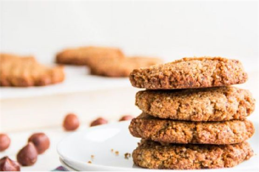 Healthy Hazelnut Cookies