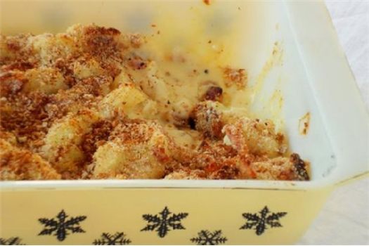 Baked Cauliflower With Yoghurt