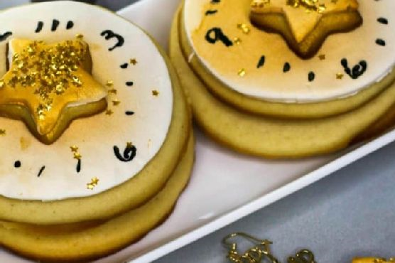 New Years Eve Countdown Cookies