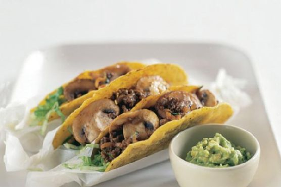 Mushroom and Vegetable Tacos