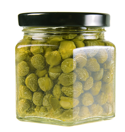 Cooks' ingredients green peppercorns
