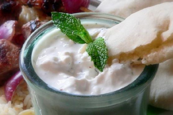 Minted Feta Yogurt Dip