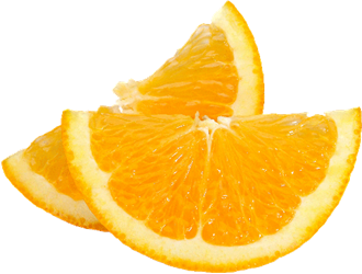 Thin orange slices