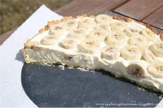 Banana & White Chocolate Cream Pie