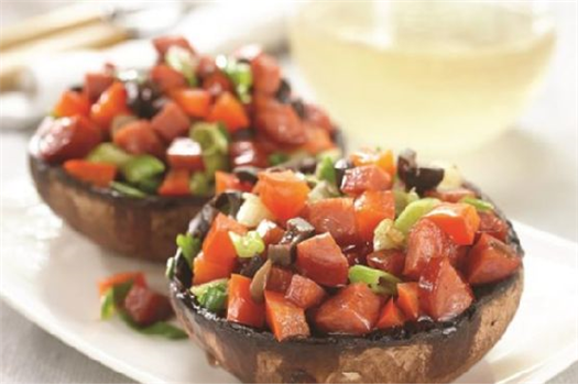 Allergy-Free Stuffed Portobello Mushrooms