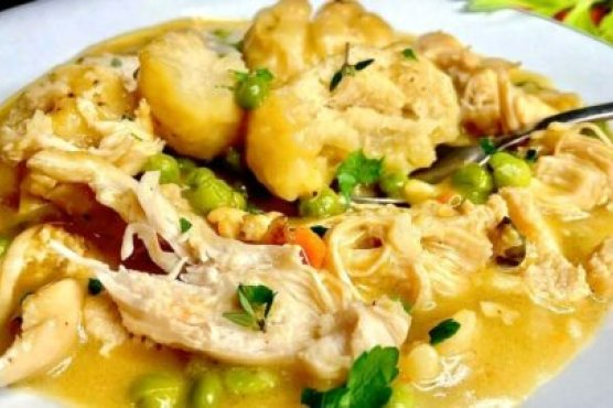 Easy Homemade Chicken and Dumplings from Scratch