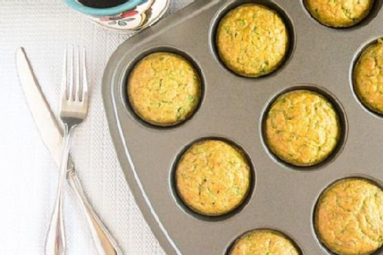 Spinach Almond Amaranth Breakfast Muffins