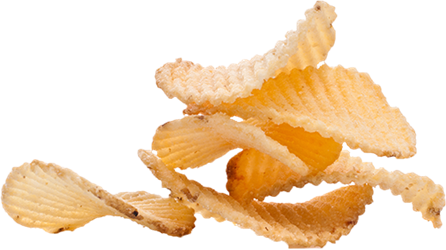 Fat-free bbq-flavored potato chips (recommended: pringles light fat-free barbecue potato crisps)