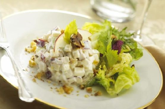 Waldorf Salad With Fresh Goat Cheese