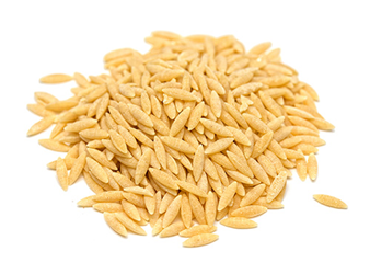 Uncooked orzo