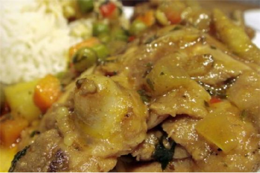 Cuban Chicken Fricasse