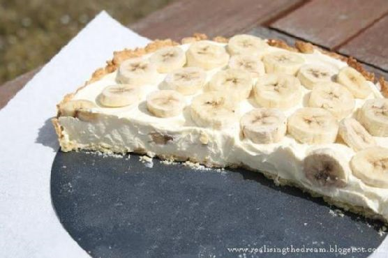 Banana & White Chocolate Cream Pie