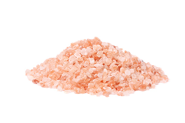 Hawaiian sea salt or pink himalayan salt