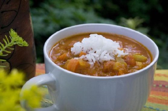 Mulligatawny - Quick, Curried Soup Using Trader Joe's Ingredients