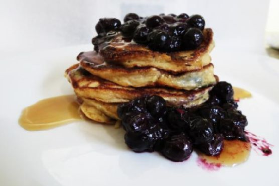 Blueberry Banana Pancakes