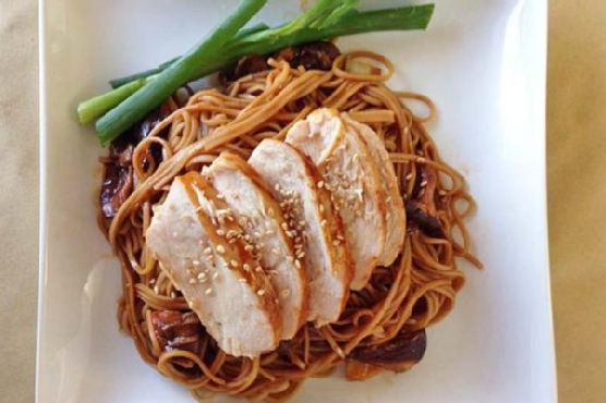 Chicken Teriyaki with Soba Noodles