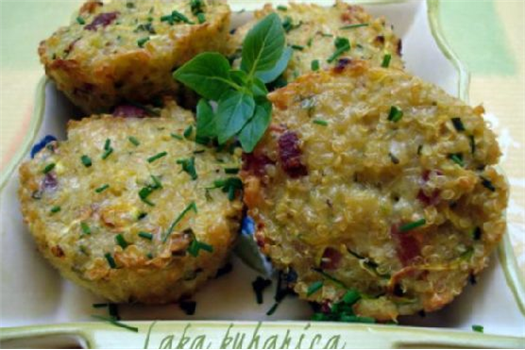 Mini frittatas with quinoa