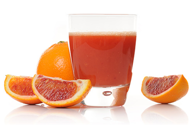 Blood orange juice