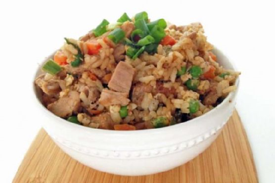 Healthier Pork Fried Rice