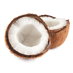 Frozen coconut meat