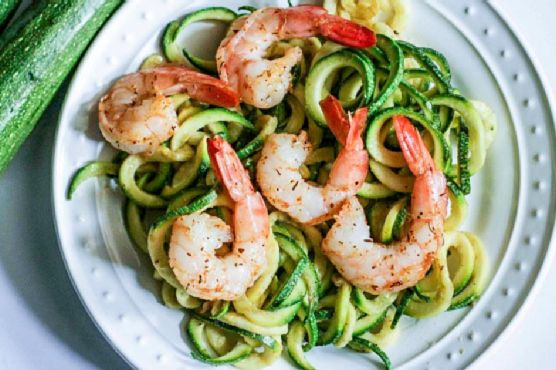 Shrimp Scampi Zoodles