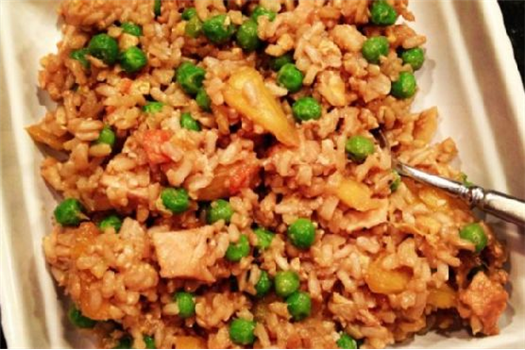 Chicken Brown "Fried" Rice