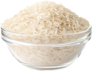 Instant white rice