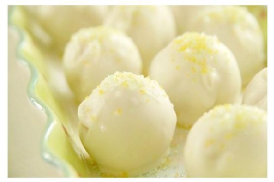 Lemon-Lime Sugar Cookie Truffles