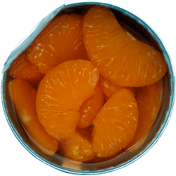 mandarin orange sections