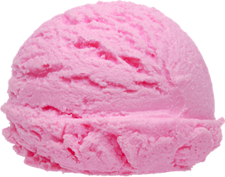 Strawberry ice cream