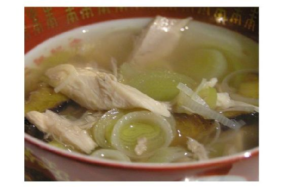 Leek and Chicken Soup