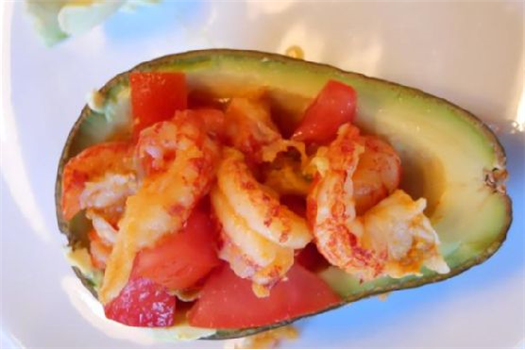 Avocado and Crawfish Appetizers