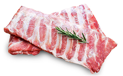 Pork spare ribs