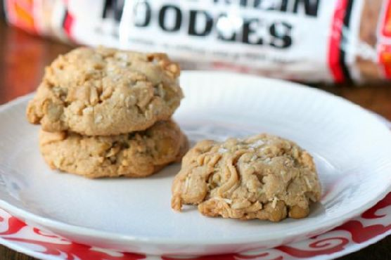 Coconut Chow Mein Butterscotch Cookies